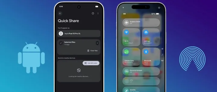 不用蓝牙、不靠云端，安卓 Quick Share 跟 iPhone <em>AirDrop</em> 终于互通！