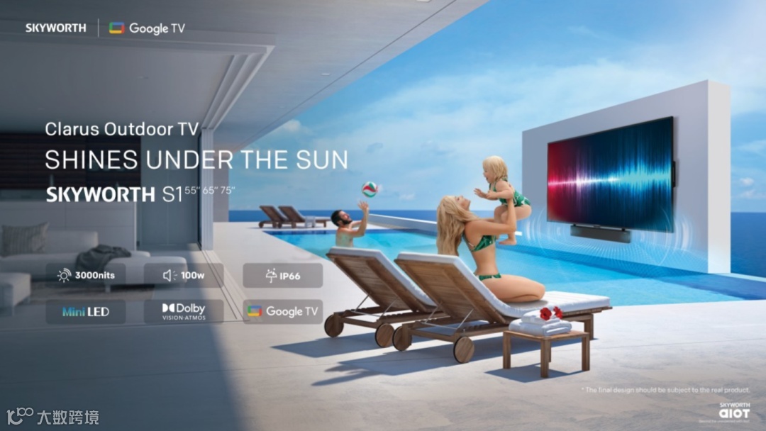 创维将推 Mini LED 屏户外电视 Clarus:峰值亮度达 3000 尼特,支持杜比视界 / 全景声