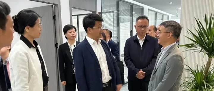 市委书记田醒民一行莅临瑞谷数智产创（高邮）基地考察交流