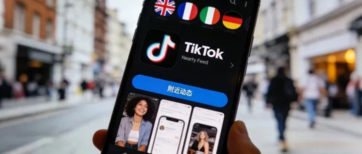 欧洲街头，开始被TikTok的“附近动态”推送刷屏
