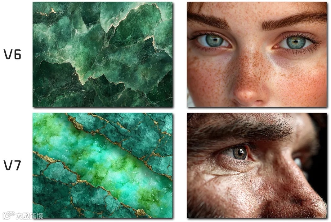 MidJourney V7和MidJourney V6的实测对比