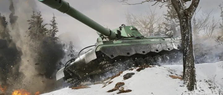 【福利发放】全向炮塔的X级坦歼！曾经限定奖励坦克如今限时金币上架！