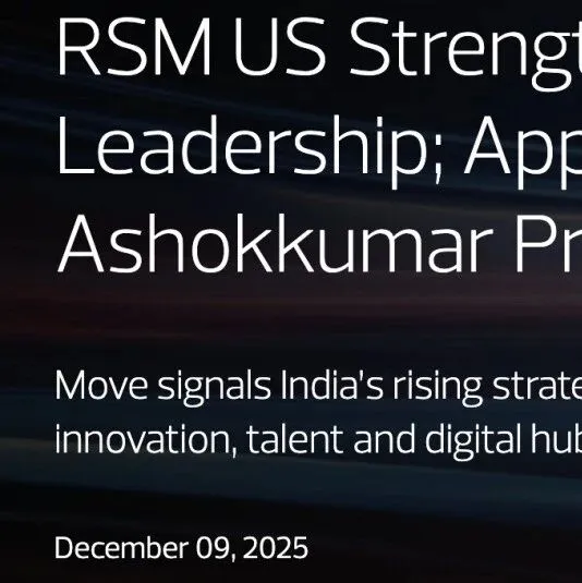 安永，RSM美国，任命两员大将