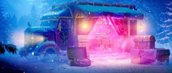 多款稀有X级坦克限时上架！开启冬季宝藏，以金币购买特惠