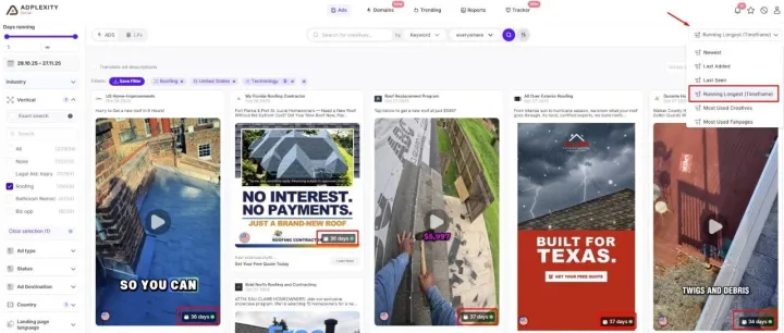 实操指南：如何找到Lead Gen素材和正在爆发的 Vertical