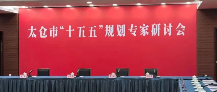 华略CEO夏骥参加江苏省太仓市“十五五”规划专家咨询座谈会