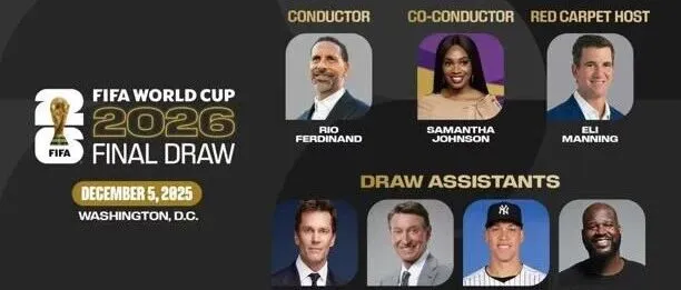 2026世界杯抽签出炉！姆巴佩哈兰德小组赛对决，梅西C罗或相遇八强