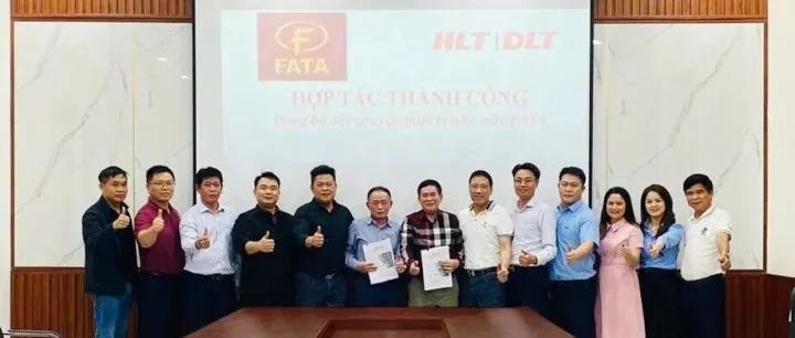 力泰陶机携手越南FATA，共筑高端智能整线