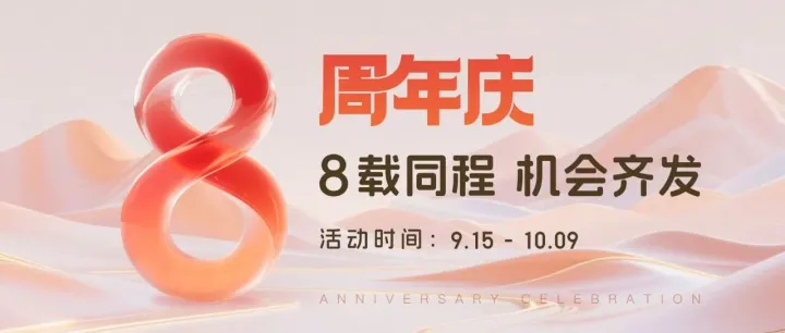 【周年庆】全场8折，一年续一次，利润不掉档！