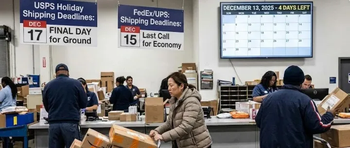 北美賣(mài)家！距快遞停運(yùn)不足72小時(shí)了！