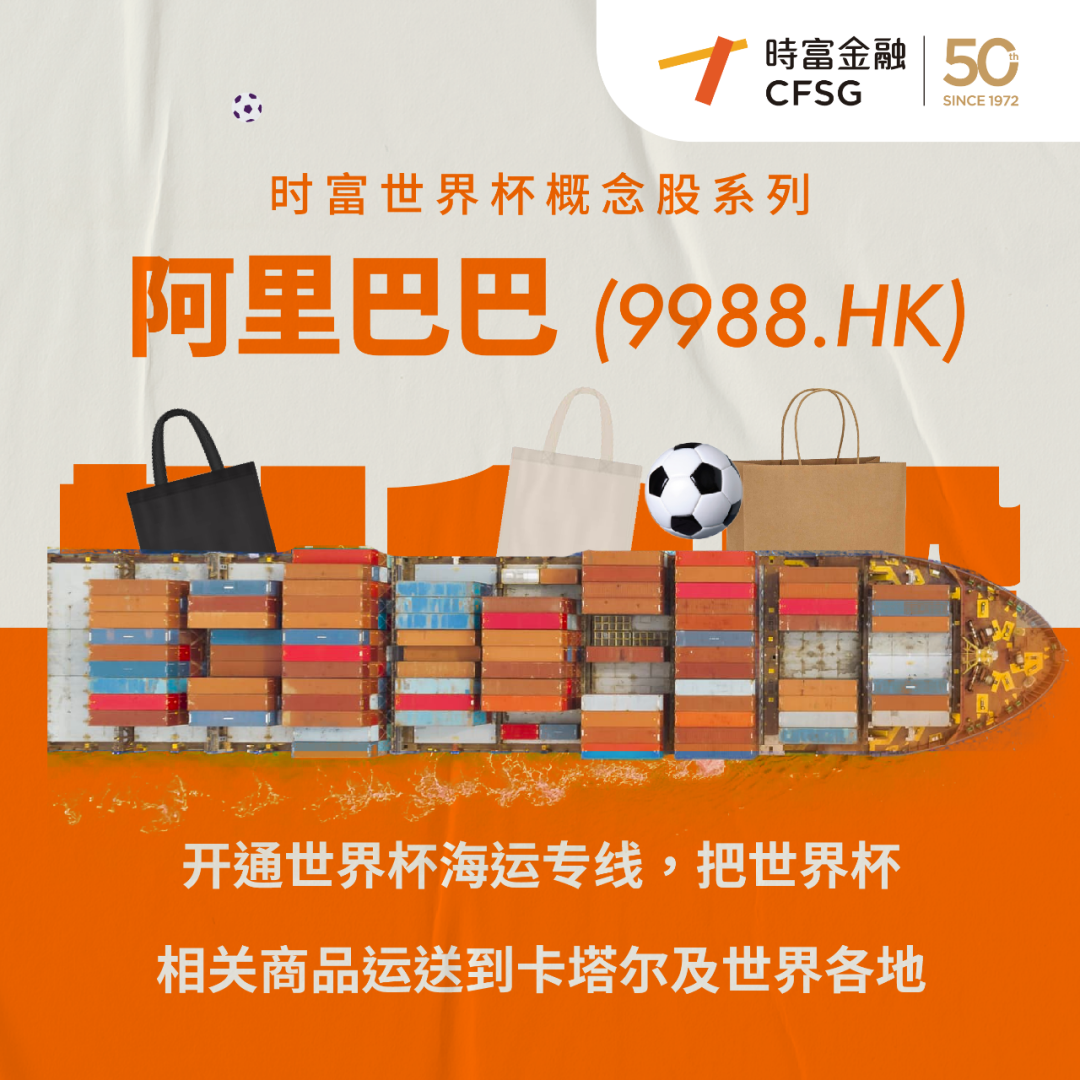时富世界杯概念股系列| 阿里巴巴- 大数跨境