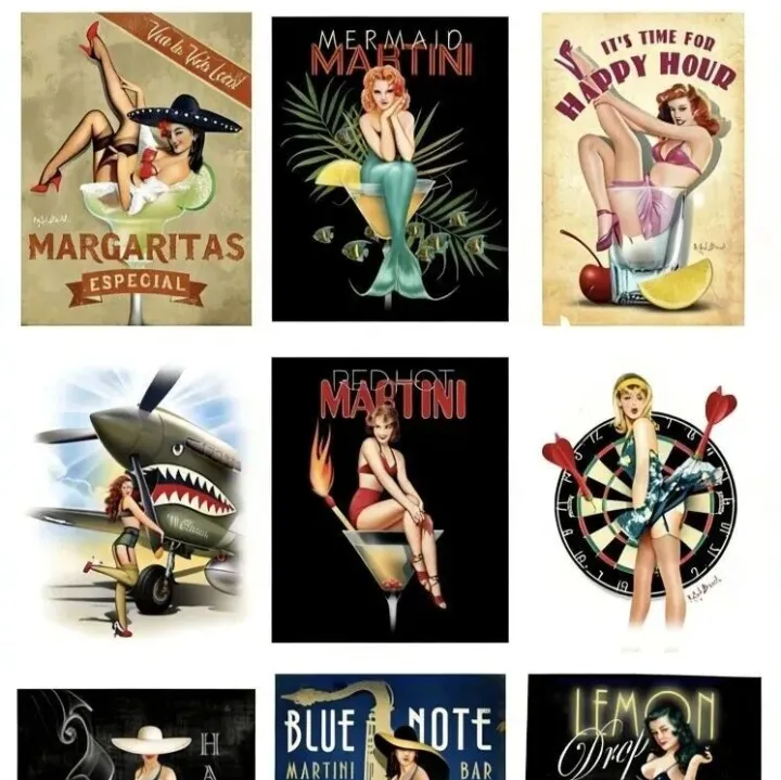 这12幅复古女郎海报危险！已被Keith律所代理发案【25-cv-15030】