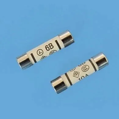 6B Φ6.30x25英规插头保险丝管