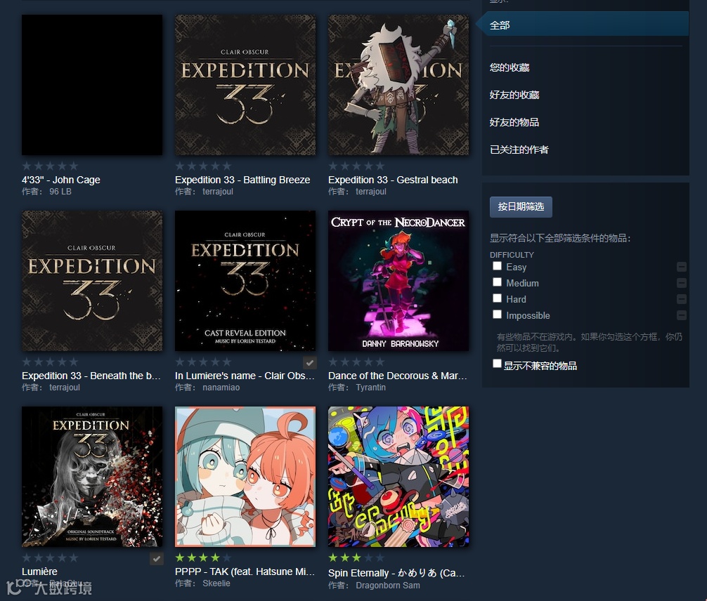 节奏裂隙创意工坊排行