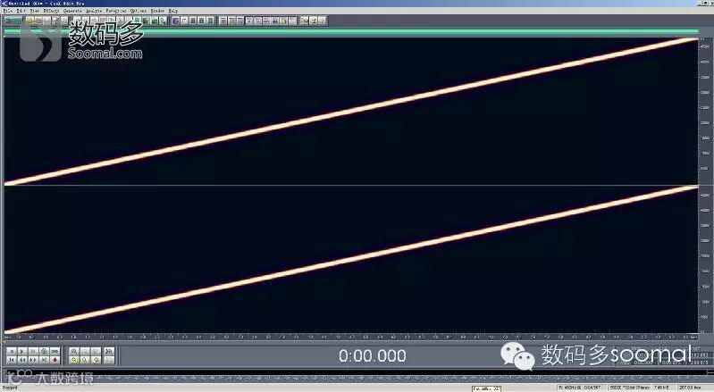 FIIO 飞傲 X7 便携式智能音频播放器USB DAC模式-频率扫描96kHz@SPDIF