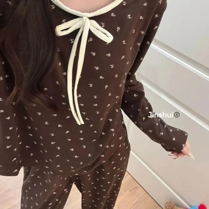 软糯到心巴！【复古碎花德绒家居服】29.9元起，宅家也要高级松弛感