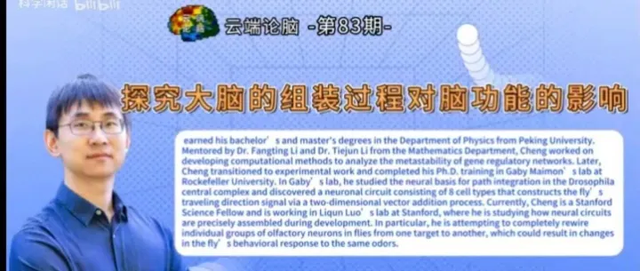 云端论脑 第83期 吕程 探究大脑的组装过程对脑功能的影响