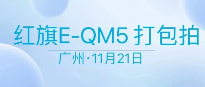 「易」车源｜红旗E-QM5广州打包拍诚邀买家