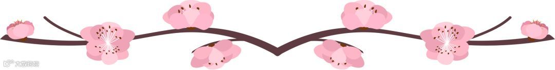 桃花分割线