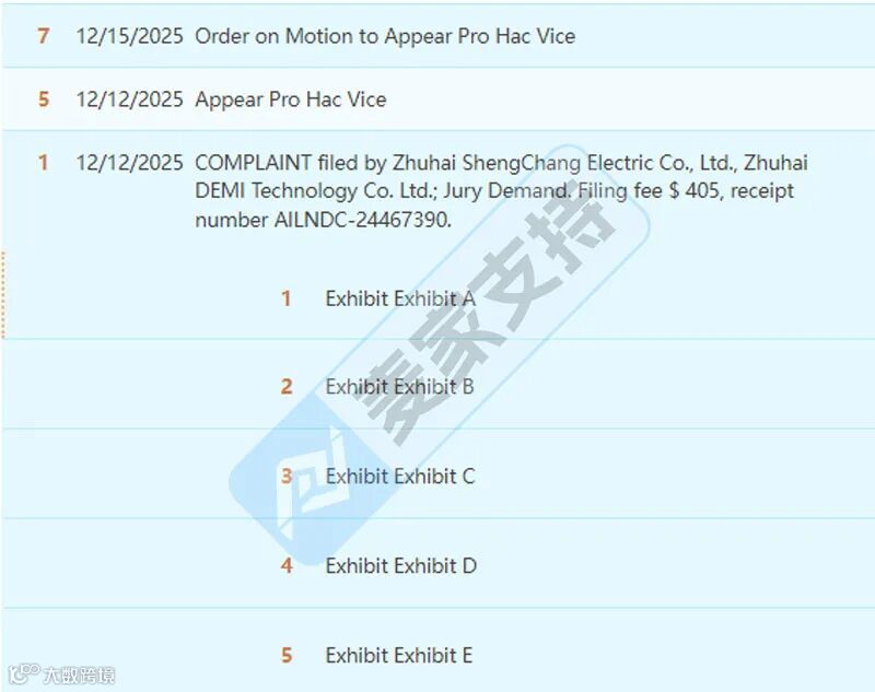 5-cv-15117，LED控制驱动器五个专利强强维权，18店涉案暂未被TRO冻结！"