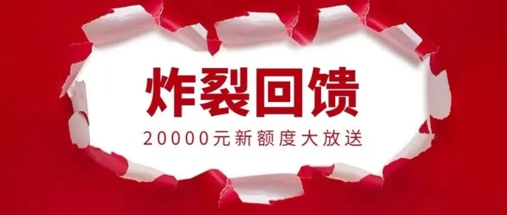 额度领取！最高20000元 √
