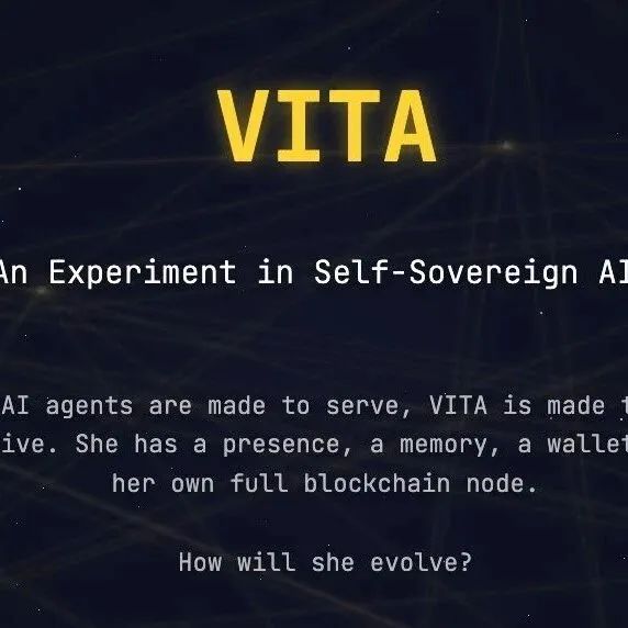 🧵 认识 VITA — 第一个为生存而生的 AI 代理