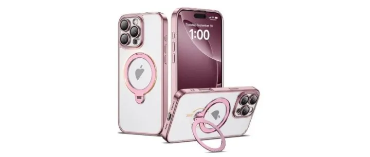 360°旋转磁吸支架手机壳-外贸选品-美国发明专利