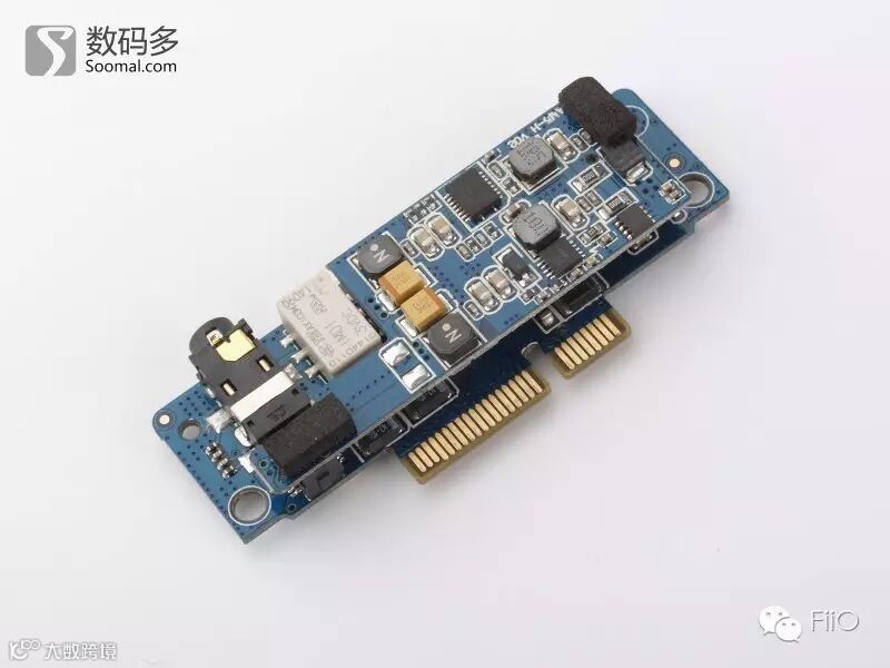 FiiO 飞傲 X7 便携式智能音频播放器AM5耳机功率放大器模块-拆解