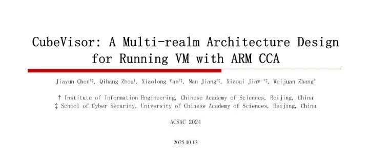 【论文研究】CubeVisor