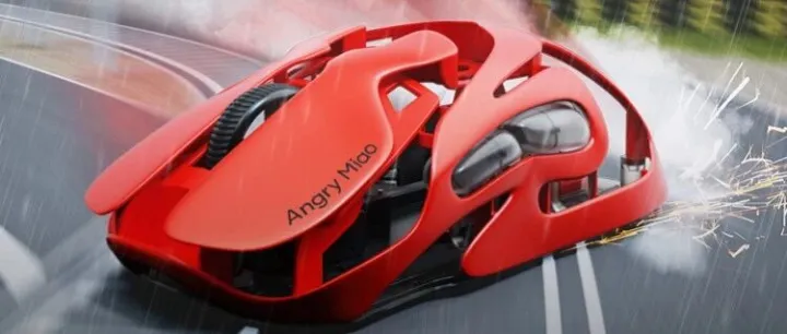 【AM <em>Infinity</em> Mouse 赤橙发布】灵感来源Porsche 911 GT3 RS “熔岩橙”