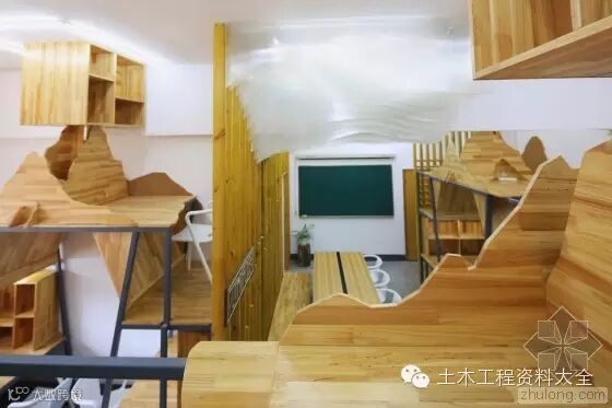 你见过这样的工作室么?办公还要爬上两层!