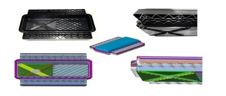 突破性轻量化方案！LFT+UD胶带复合电池壳体仿真技术解密