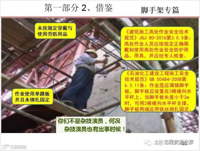 最全面的脚手架注意事项及防护措施图文详解_74