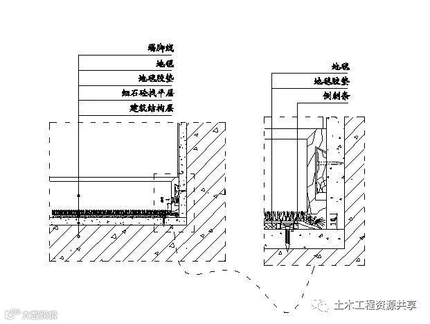 精装修工程细部节点构造施工示意图,就是这么全!_13