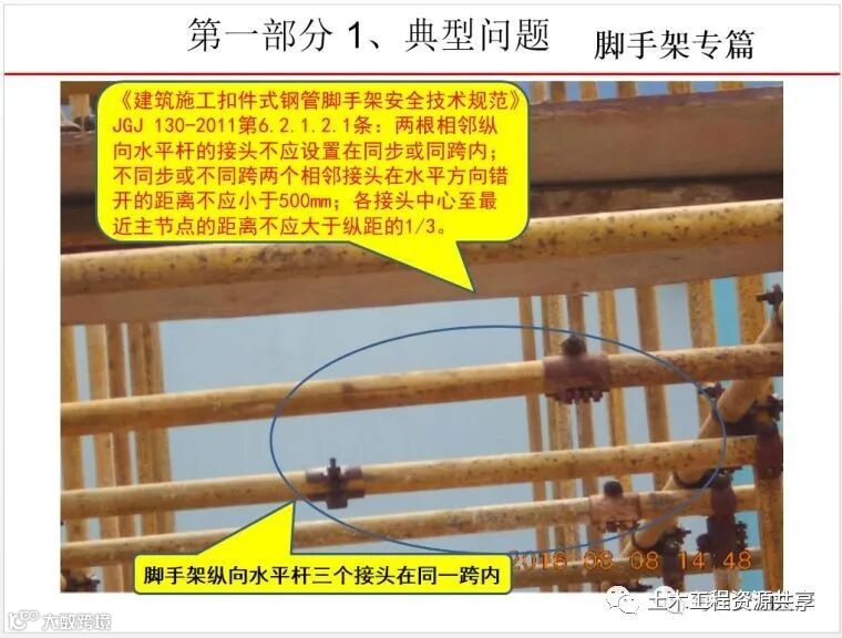 最全面的脚手架注意事项及防护措施图文详解_24