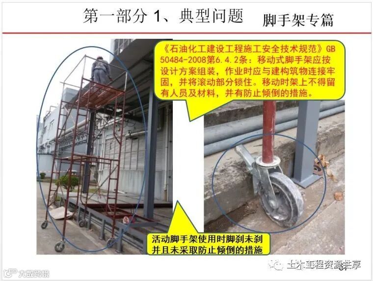 最全面的脚手架注意事项及防护措施图文详解_65