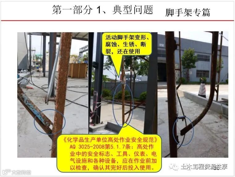 最全面的脚手架注意事项及防护措施图文详解_63