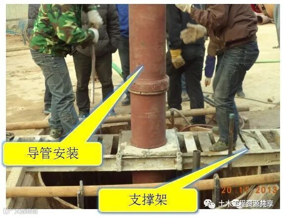 打桩时遇到坍孔,导管堵管,钢筋笼上浮,咋办_24