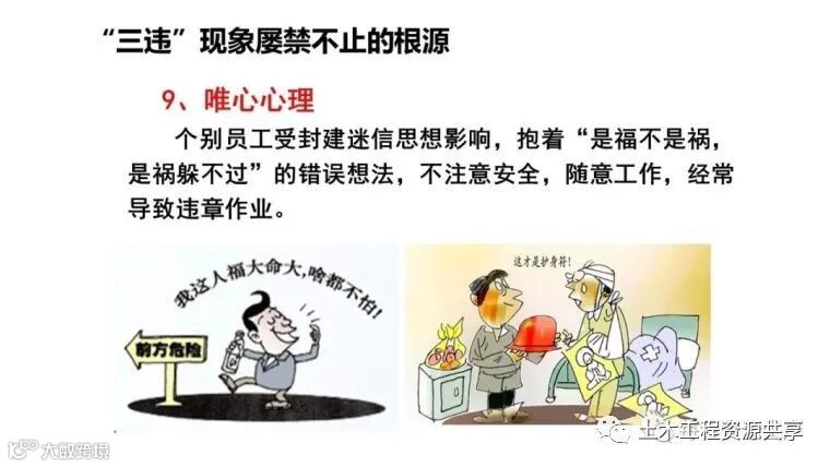 收藏!最全面的“反三违”培训知识手册!_188