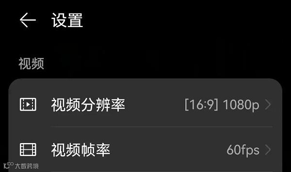 调整视频播放设置