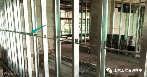 轻钢龙骨石膏板隔墙-施工交底详解_25