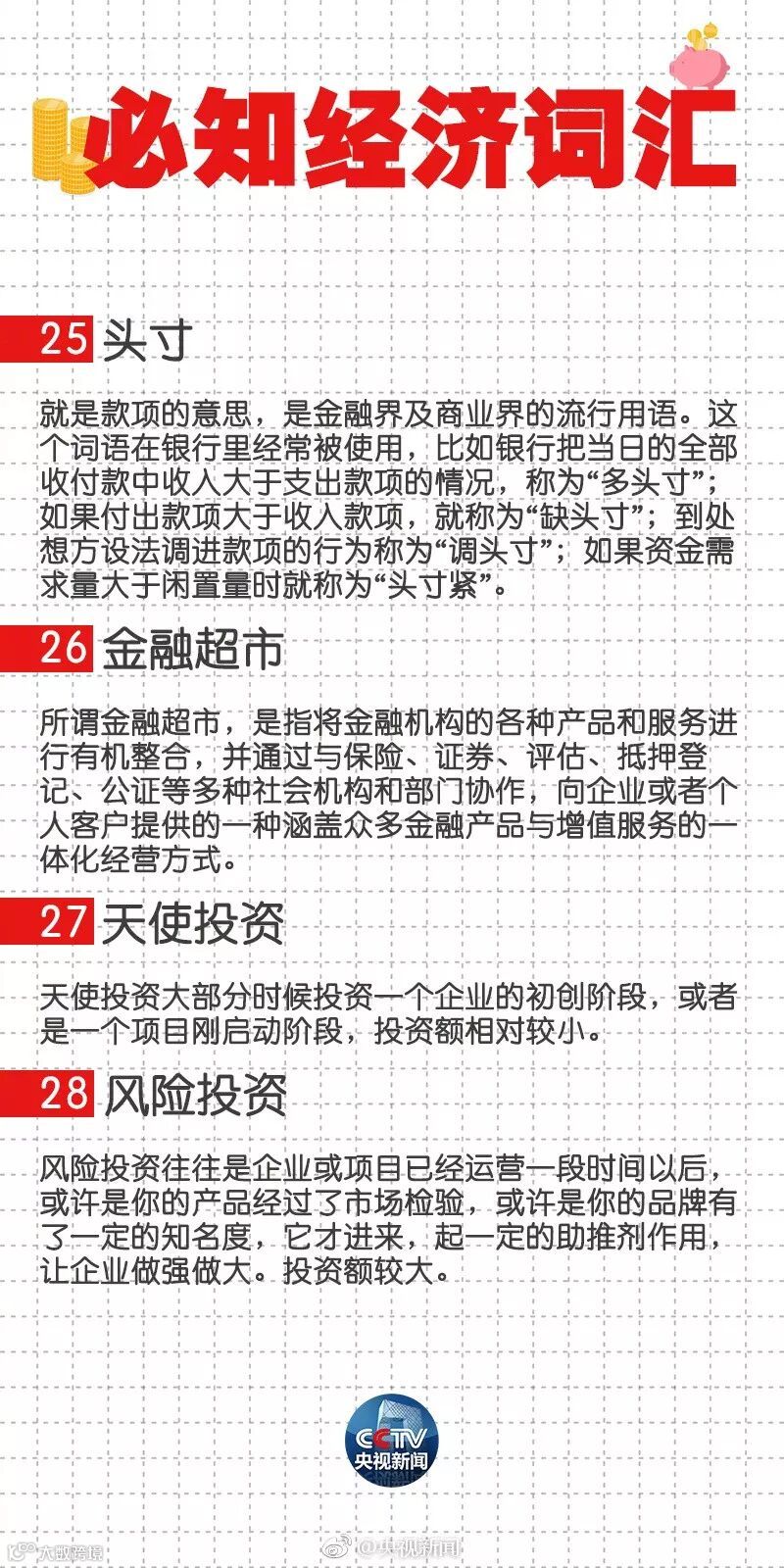 36个必备金融词汇- 大数跨境