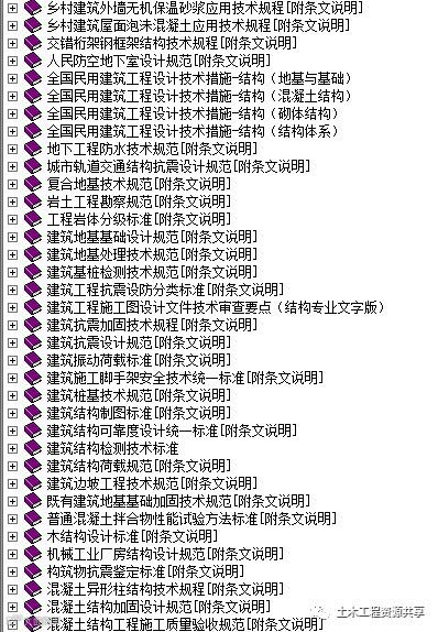 免费!结构专业规范大全2018年05月版_1