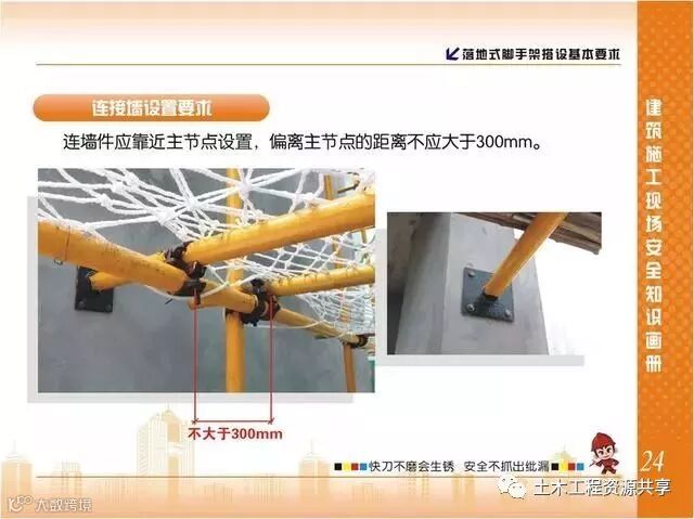 施工现场脚手架搭设标准规范做法画册,收藏有大用!_25