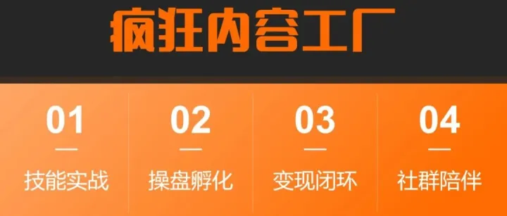 疯狂内容工厂：老会员499/5年，合伙人免费