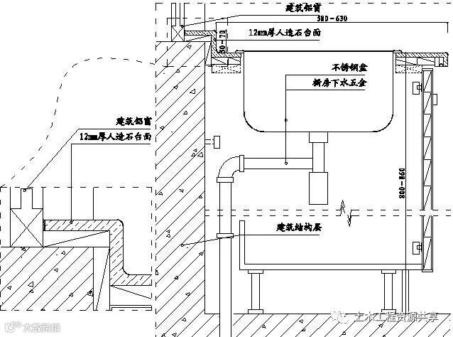 精装修工程细部节点构造施工示意图,就是这么全!_38