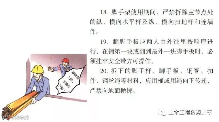 八个工种的施工漫画,看完后安全事故会减少80%!_49