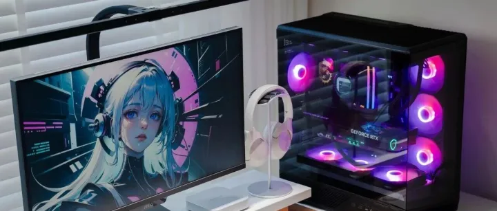 炫酷一身<em>黑</em> | 微星<em>全家</em>桶主机图赏