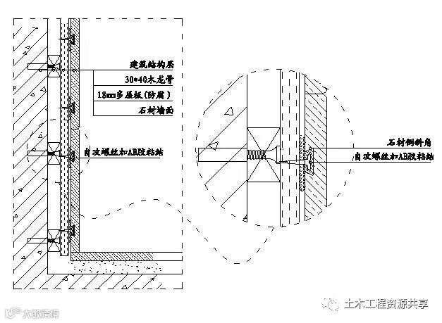 精装修工程细部节点构造施工示意图,就是这么全!_25
