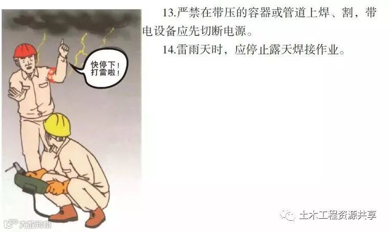 八个工种的施工漫画,看完后安全事故会减少80%!_82